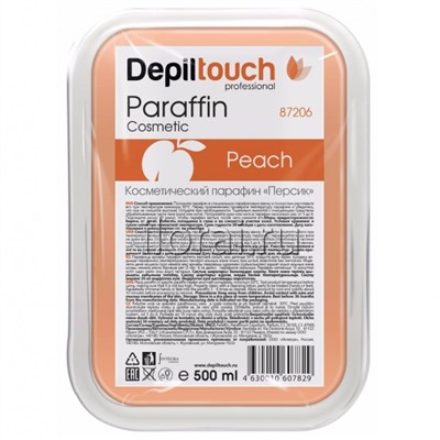 Парафин косметический «Персик» Depiltouch 500 мл