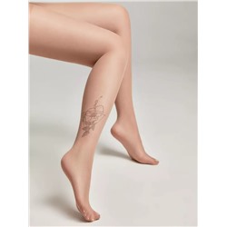 CONTE TATTOO Garden Колготки женские с рисунком