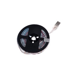 Фитолента для растений Luazon Lighting, светодиодная, 10.3 Вт, 3 м, IP65, 5 В, 60 LED/м, USB, SMD5050, мультиспектральная