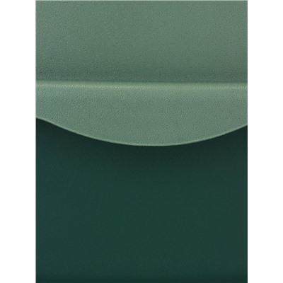 Лоток для кошек Фур-Мур 48×35.5 cм с высоким бортом + совок, Soft-touch, изумруд
