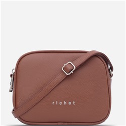 Женская кожаная сумка Richet 2819LN 662 Рыжий