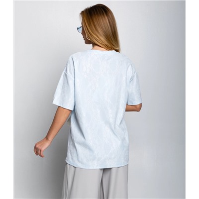 Футболка #КТ3035 (1), голубой