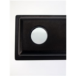 Аквариум "Прямоугольный" с крышкой, 10 литров, 32 x 15 x 21/26 см, чёрный