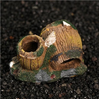 Декор для аквариума «Бочки», 7.5×5.5×5 см