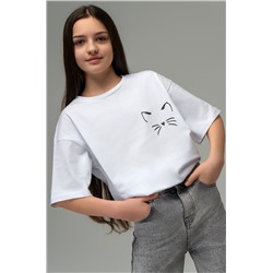 Футболка оверсайз для девочки Happyfox