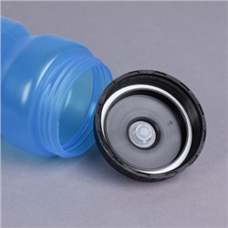 Бутылка для воды ZEON WB105 для активных видов спорта, пищевой hi-quality LDPE, 750ML цвет BLUE/уп100
