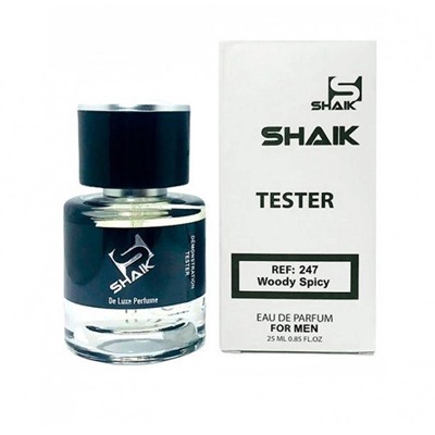 ТЕСТЕР SHAIK № 247 DOLCE&GABBANA KING M 25 ML