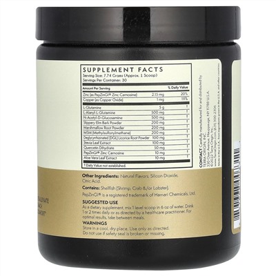 Terra Origin, Healthy Gut, добавка для здоровья кишечника, со вкусом меда и лимона, 232,2 г (8,19 унции)