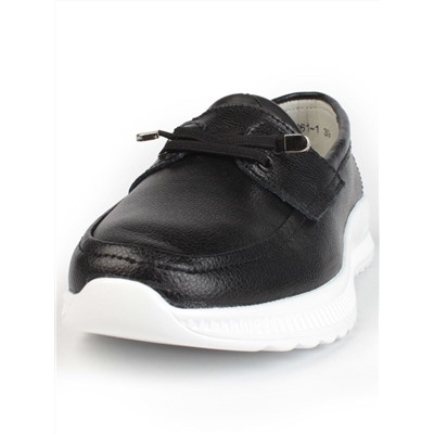 03-ZL-8861-1 BLACK Полуботинки женские (натуральная кожа)