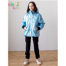 2120-S Куртка на синтепоне Голубой/116