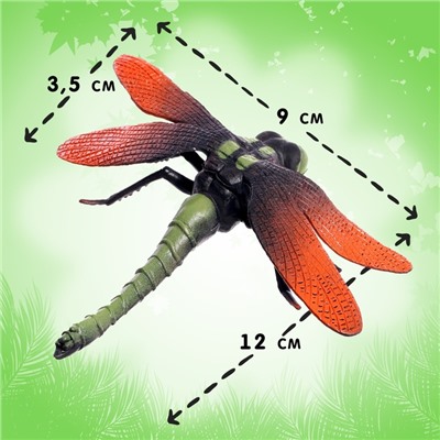 Набор насекомых «Лес», 8 фигурок, длина 12 см