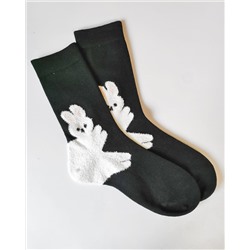 Носки р.35-40 "Зверюшки на Пятках" Зайка