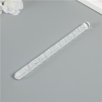 Скалка для творчества акрил «Бабочки», 16×1 см