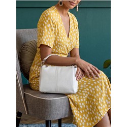 Женская кожаная сумка Richet 3107LN 613 Белый