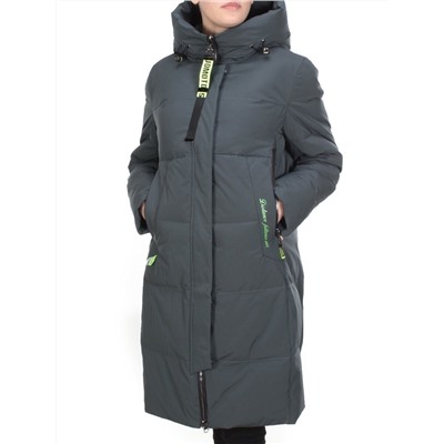 YR-965 GRAY/GREEN Куртка зимняя женская COSEEMI (200 гр. холлофайбера)