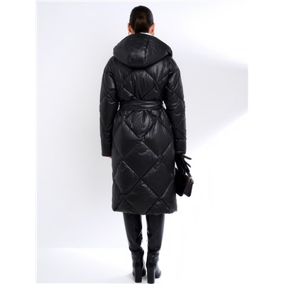 Пуховик женский черный