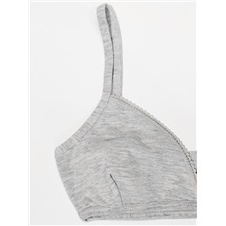 4486-20 Топ для девочки серый (BAYKAR)