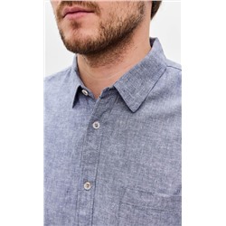 Рубашка к/р лен F111-0451 jeans
