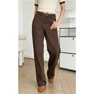 Джинсы жен. P222-0134-1 brown
