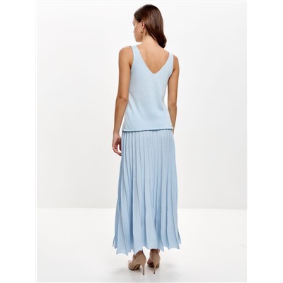 Юбка-плиссе DORA, Голубой