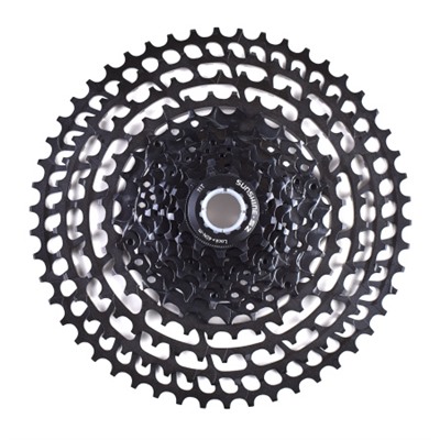 Кассета SUNSHINE MTB ультралегкая. 12 скоростей. 11-50T. HR12-50SL. чёрный цвет, 32-50T CNC алюминий 365 г /уп 10/