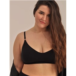 Топ на регулируемых бретелях с чашечками коллекция Plus Size