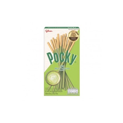 Печенье - палочки покки со вкусом Сливочный Матча Pocky Glico 35гр