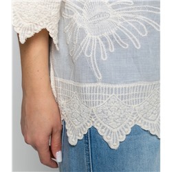 Блуза #КТ42 (4), светло-бежевый