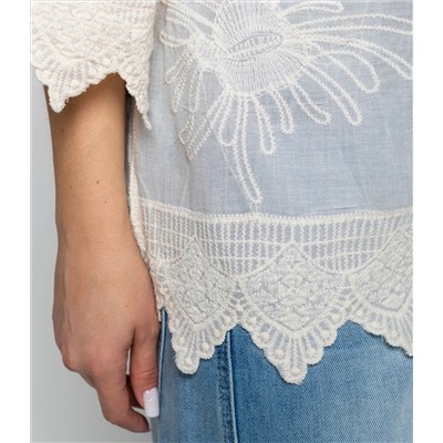 Блуза #КТ42 (4), светло-бежевый