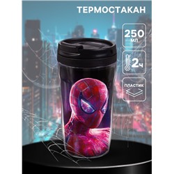 Термостакан детский со вставкой «Spider man», 250 мл