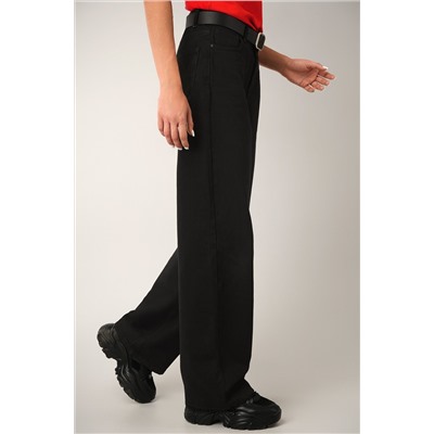 Женские джинсы багги с высокой посадкой Happyfox