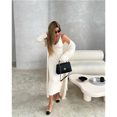 Платье CILLIN, Светлый беж