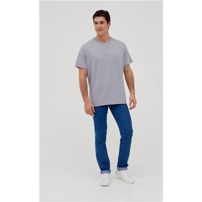 Футболка F911-6000b grey melange