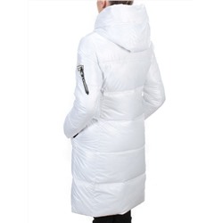 2187 WHITE Куртка зимняя женская AIKESDFRS (200 гр. холлофайбера)