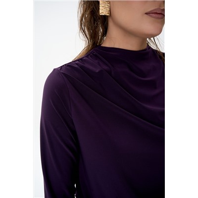 Лонгслив Нора (фиолетовый)