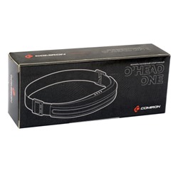 Фонарь налобный спортивный COMIRON O'HEAD ONE корпус: жёсткий ABS, IPX5; свет: COB, 400lm; аккум: 1200 mAh, USB Type-C; индикатор, КРАСНЫЙ  /уп 100/