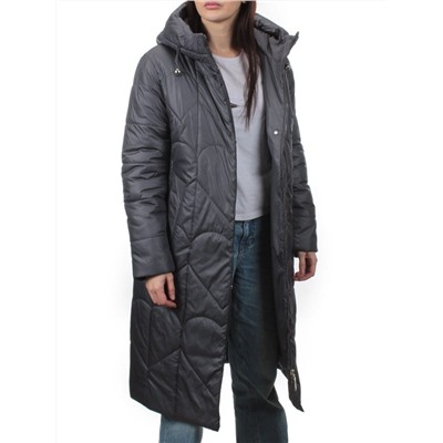 TR-2301 DK. GRAY Пальто зимнее женское (верблюжья шерсть)