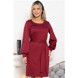 Платье Шарли (бордовое) П15012-18М