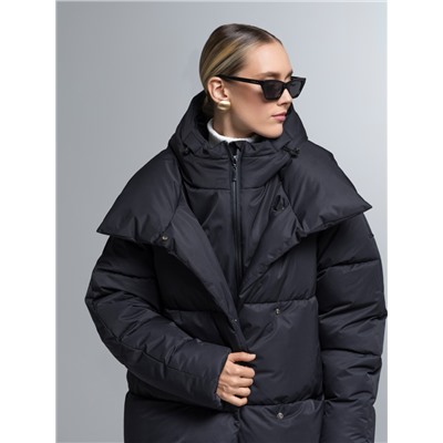 Пуховик женский черный