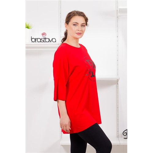 Футболка BRASLAVA, 1053804 Размеры 50, Цвет Красный