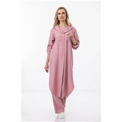 Туника 3387 вискоза тенсел цвет королевский розовый