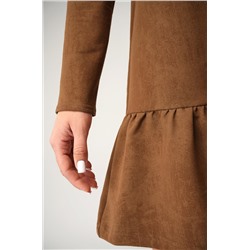 Женское платье - трапеция из футера Happyfox