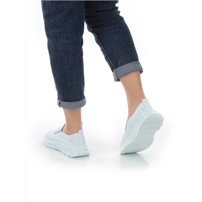 03-PDXL152-3 LT. BLUE Полуботинки спортивные женские (натуральная кожа)