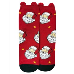 Носки НГ р.35-40 "New Year's magic" Много Сант