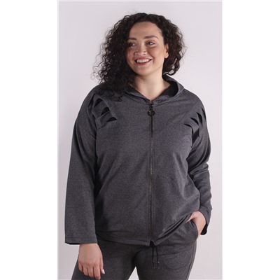 Костюм женский двойка на молнии 253033, размер M,L,XL,XXl