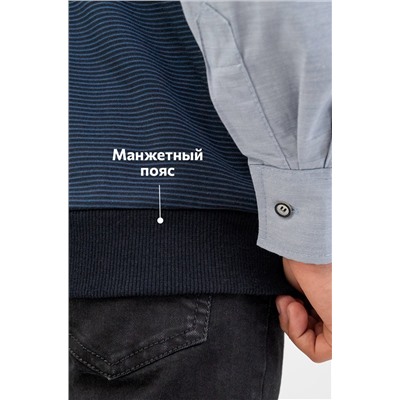 Джемпер-рубашка для мальчика Happyfox