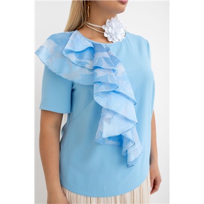 Блузка ТБ-96-1 голубой