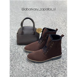 AB.Z. 27001 CHOCOLATE+Ab.Zapatos PELLE Peque (550) АКЦИЯ