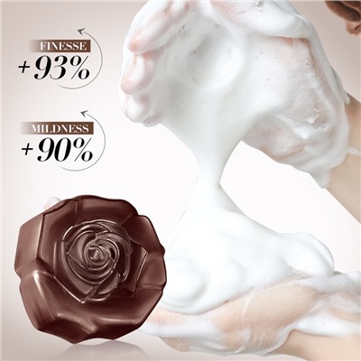 Мыло для лица и тела Цветок с КОФЕ Sadoer Coffee, 100 гр.