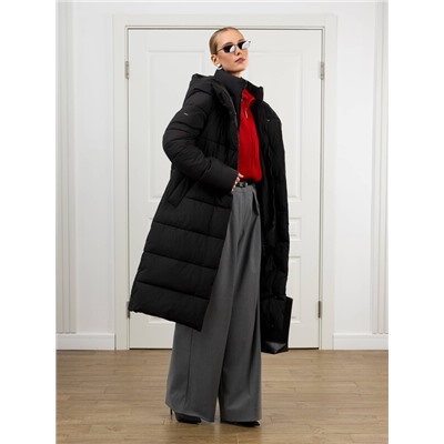 Пуховик женский черный